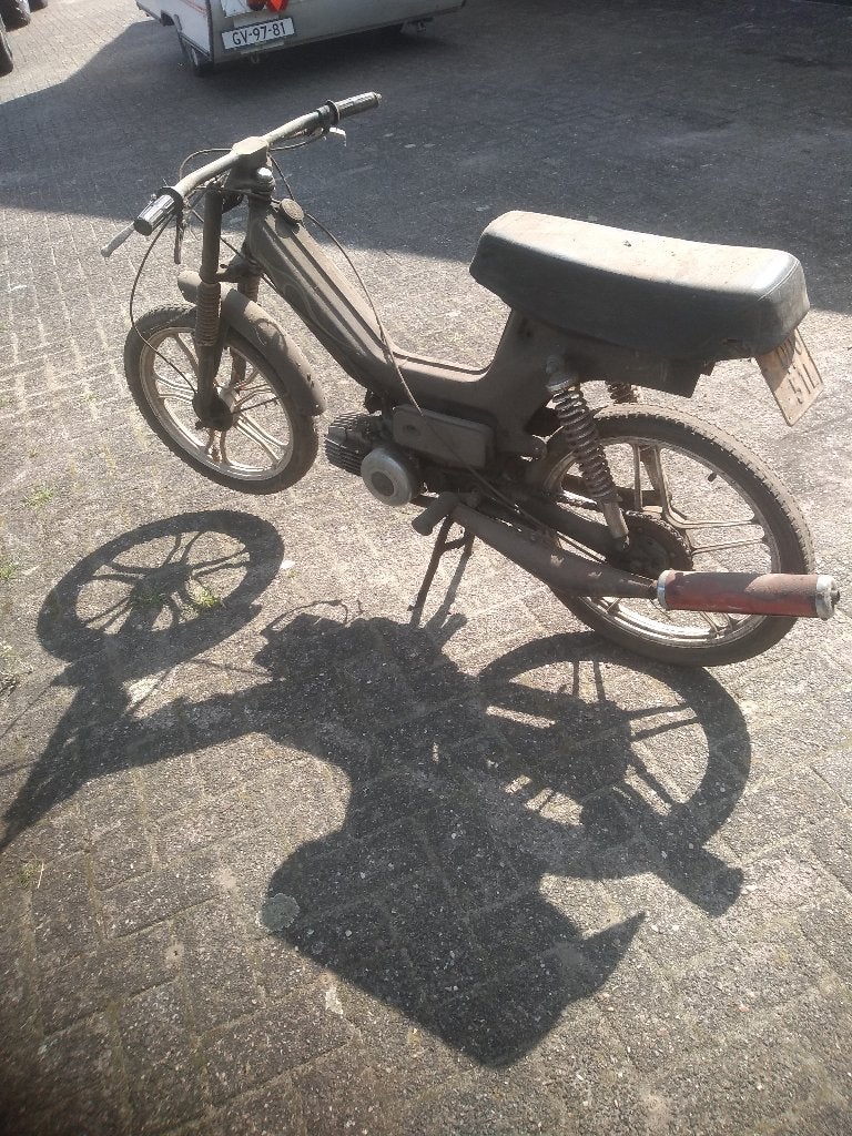 bromfiets puch maxi, Fietsen en Brommers, Ophalen, Gebruikt, Maximaal 45 km/u, 49 cc