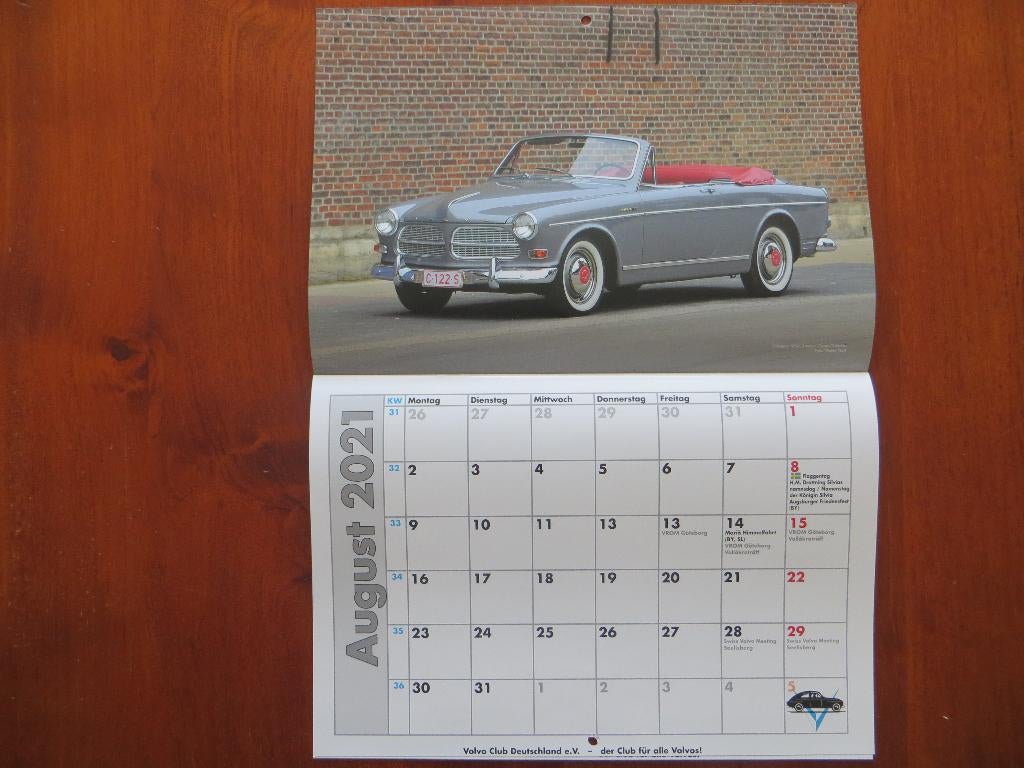 Volvo Kalender 2021, met 12 foto’s op A4-formaat, Ophalen of Verzenden, Nieuw, Volvo