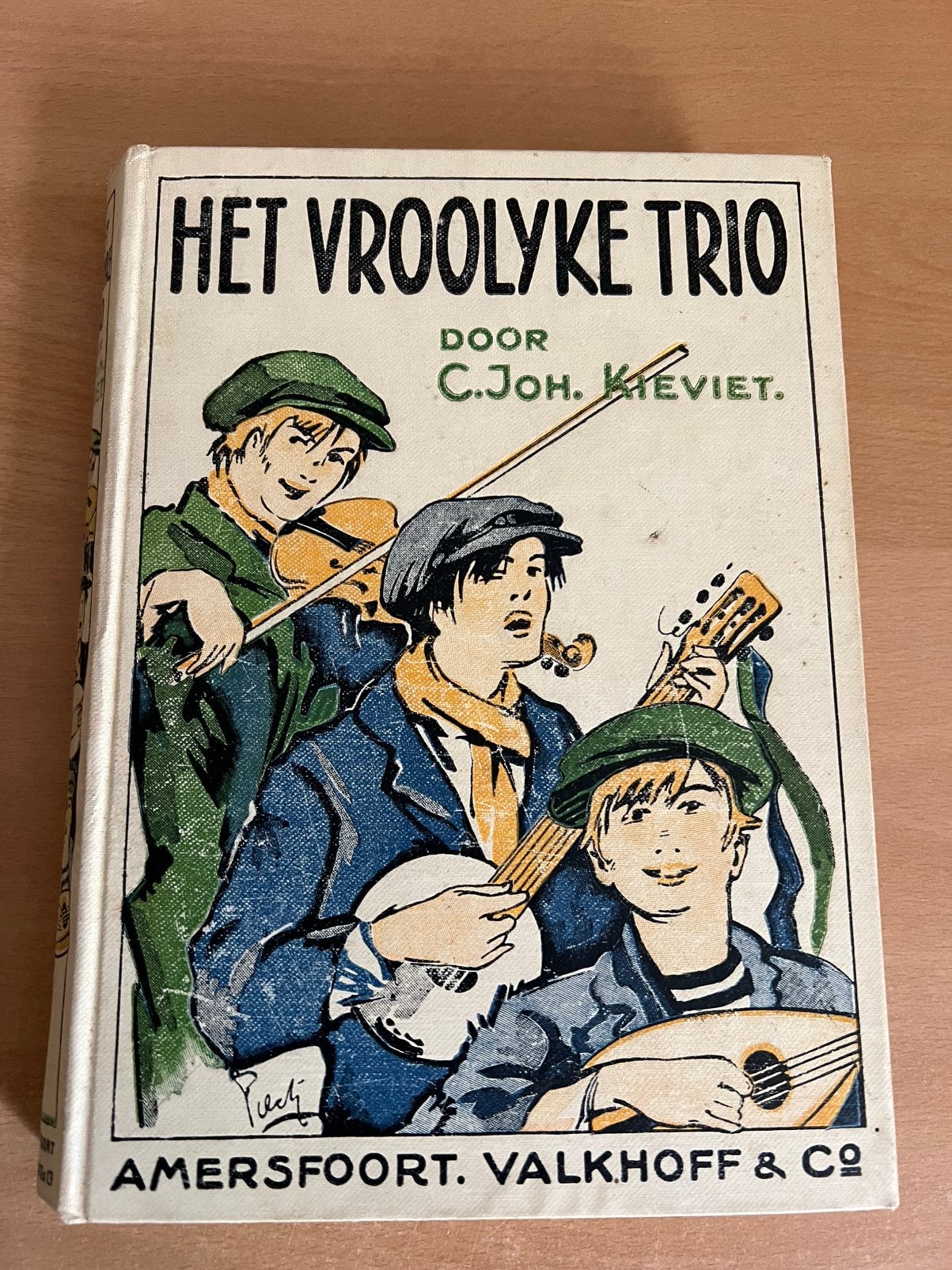 Het vroolyke trio door C. Joh. Kieviet, Antiek en Kunst, Antiek | Boeken en Bijbels, Ophalen of Verzenden