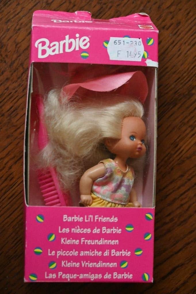 BARBIE kleine vriendinnen, Ophalen of Verzenden, Gebruikt, Pop