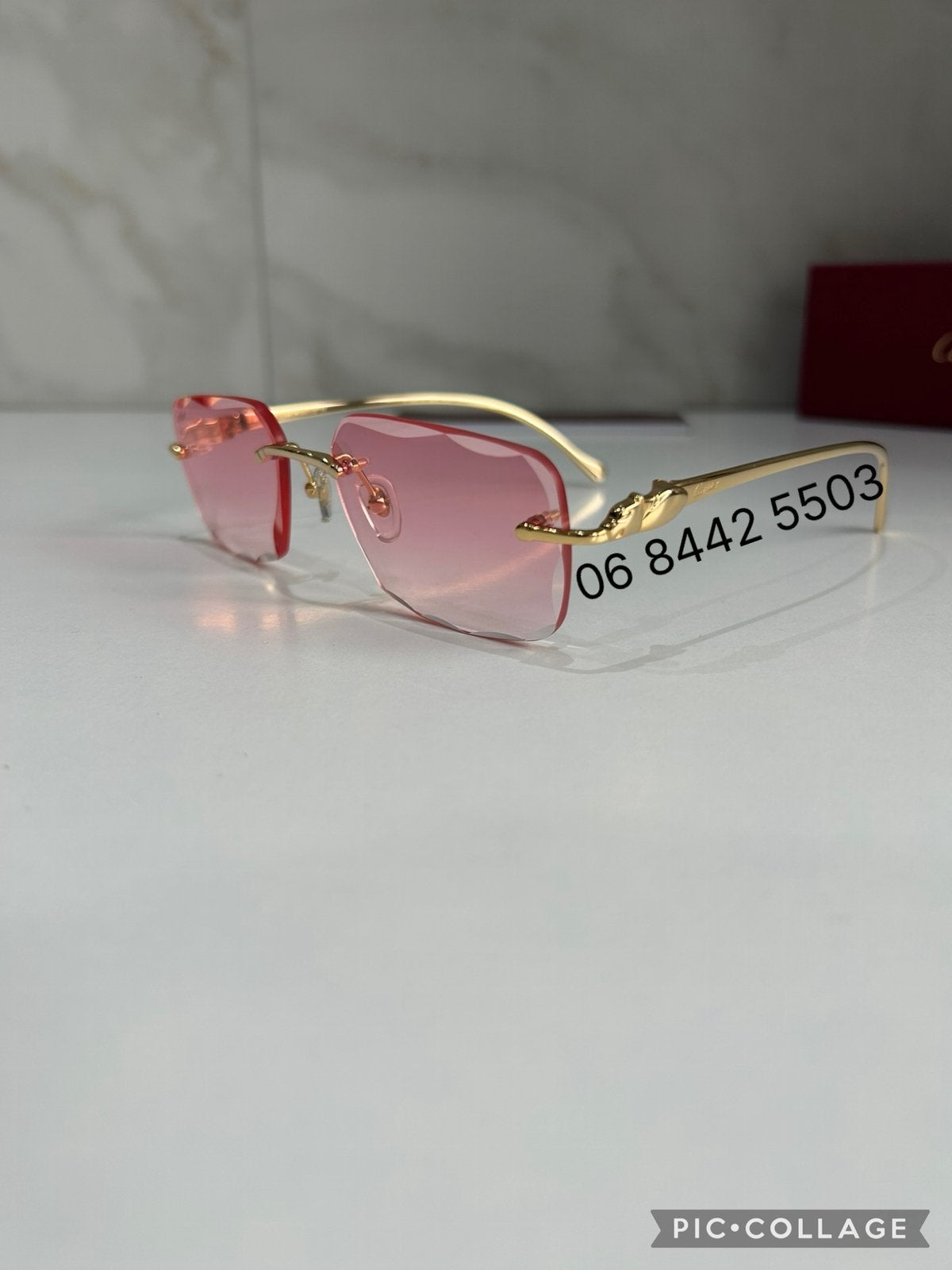 Cartier bril zonnebril | 06 84425503, Overige merken, Overige kleuren, Ophalen of Verzenden, Zo goed als nieuw