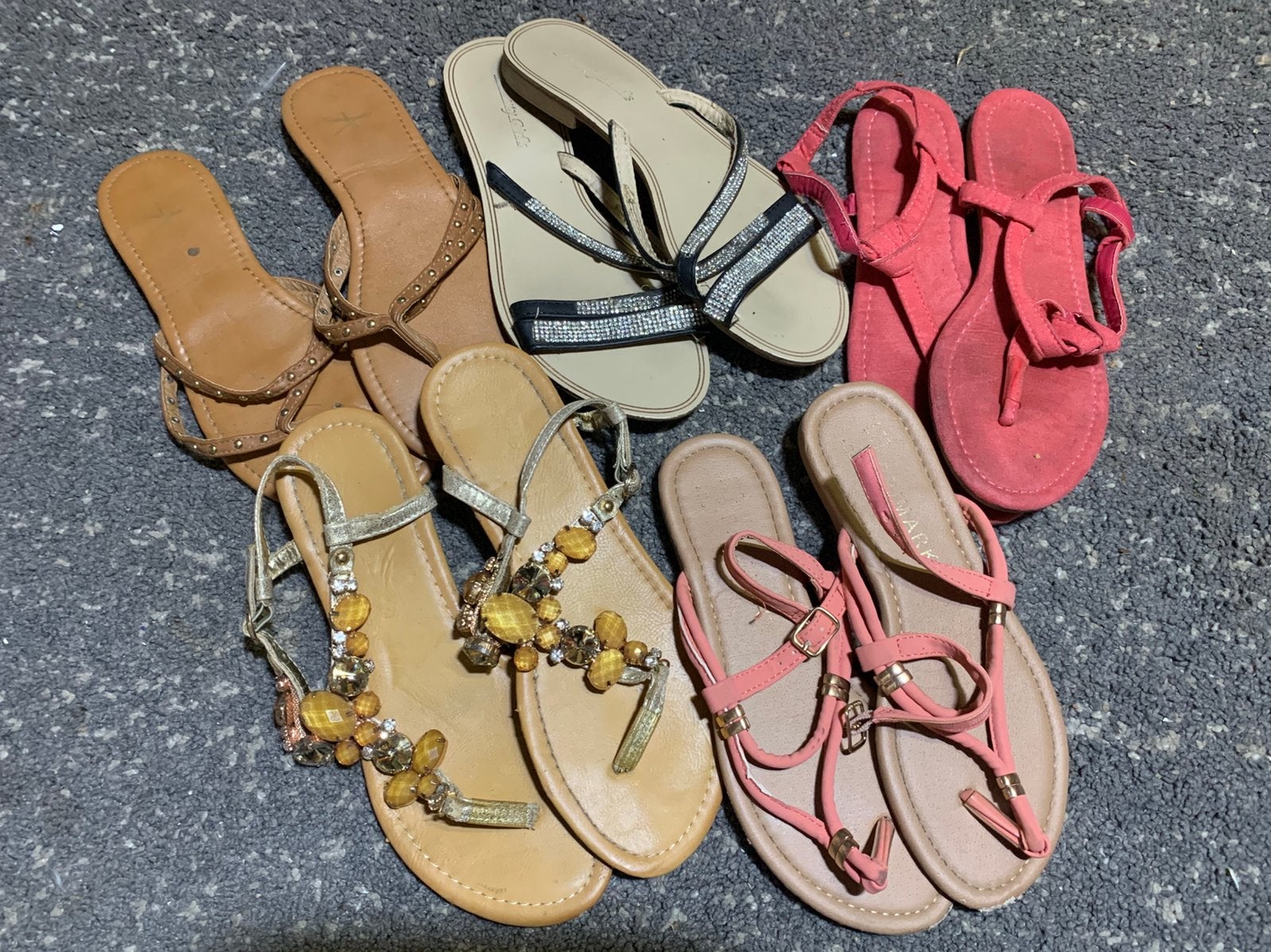 Gedragen sandalen maat 36, Kleding | Dames, Schoenen, Overige kleuren, Gedragen, Sandalen of Muiltjes, Ophalen of Verzenden