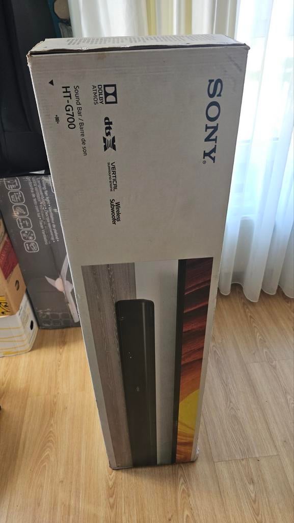 Sony HT-G700 Soundbar met draadloze subwoofer, Ophalen of Verzenden, Met externe subwoofer, Nieuw