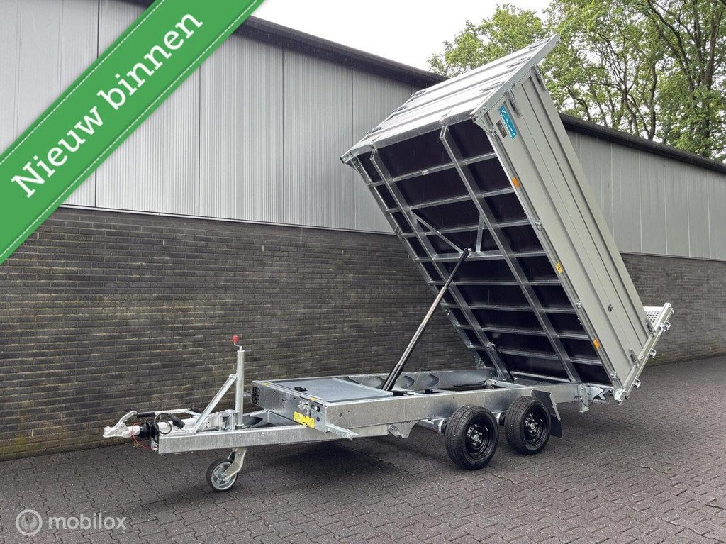 TwinTrailer TT35-35 kipper/machinetransporter Bj. 2026!, Auto diversen, Aanhangers en Bagagewagens, Transport Trading, Nieuw, Info@transporttrading.nl