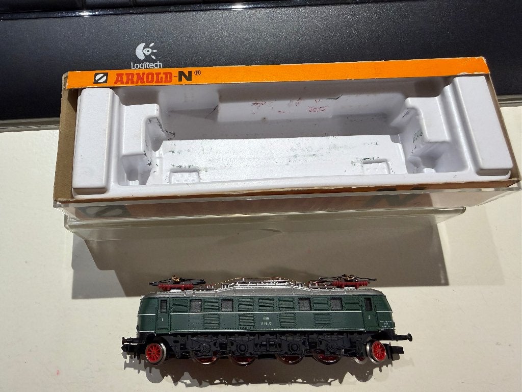 Arnold 2454 OBB E Lok, Arnold, Ophalen of Verzenden, Zo goed als nieuw, Analoog
