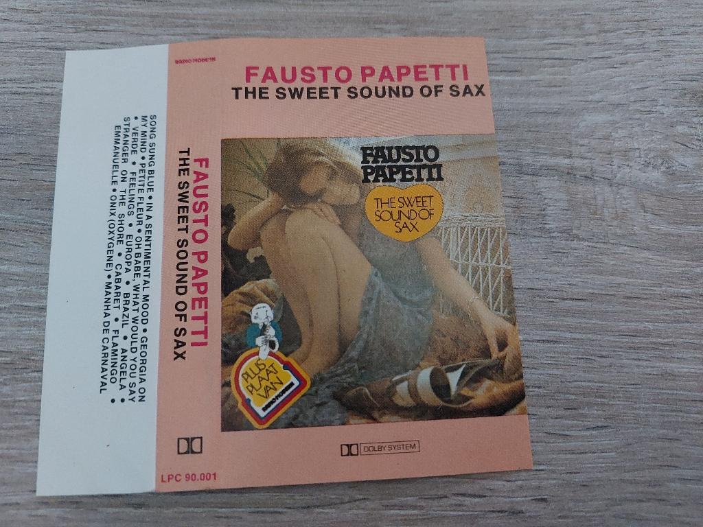 FAUSTO PAPETTI - THE SWEET SOUND OF SAX (MC), Cd's en Dvd's, Cassettebandjes, 1 bandje, Ophalen of Verzenden, Zo goed als nieuw