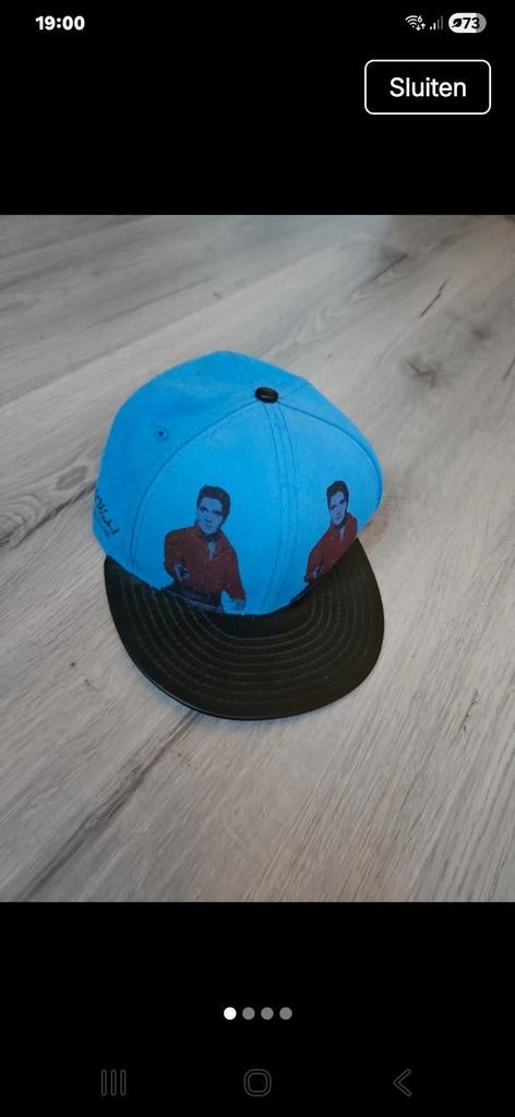 New Era Andy Warhol Elvis Presley Snapback Cap, New Era, One size fits all, Ophalen of Verzenden, Pet