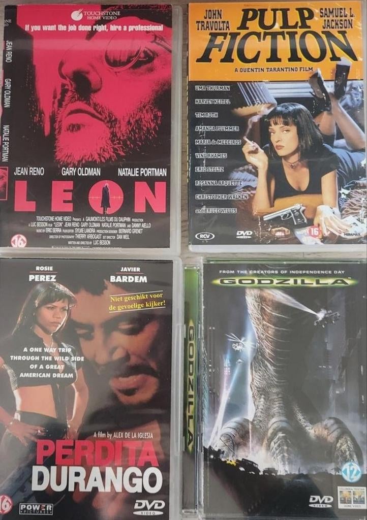 DVD FIMS 4.STUKS VOOR 6.URO TOP OPHALEN, Cd's en Dvd's, Alle leeftijden, Ophalen, Zo goed als nieuw, Overige genres