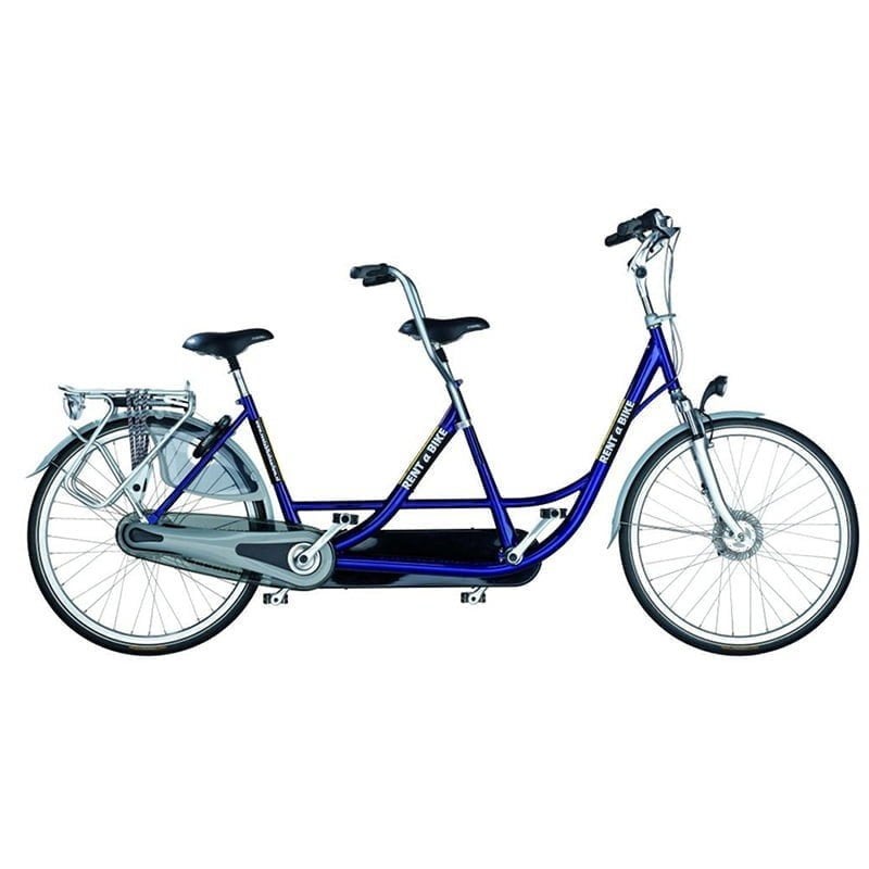 sparta double x tandem blauw izgst, Fietsen en Brommers, Minder dan 10 versnellingen, Sparta, Gebruikt, 51 tot 55 cm