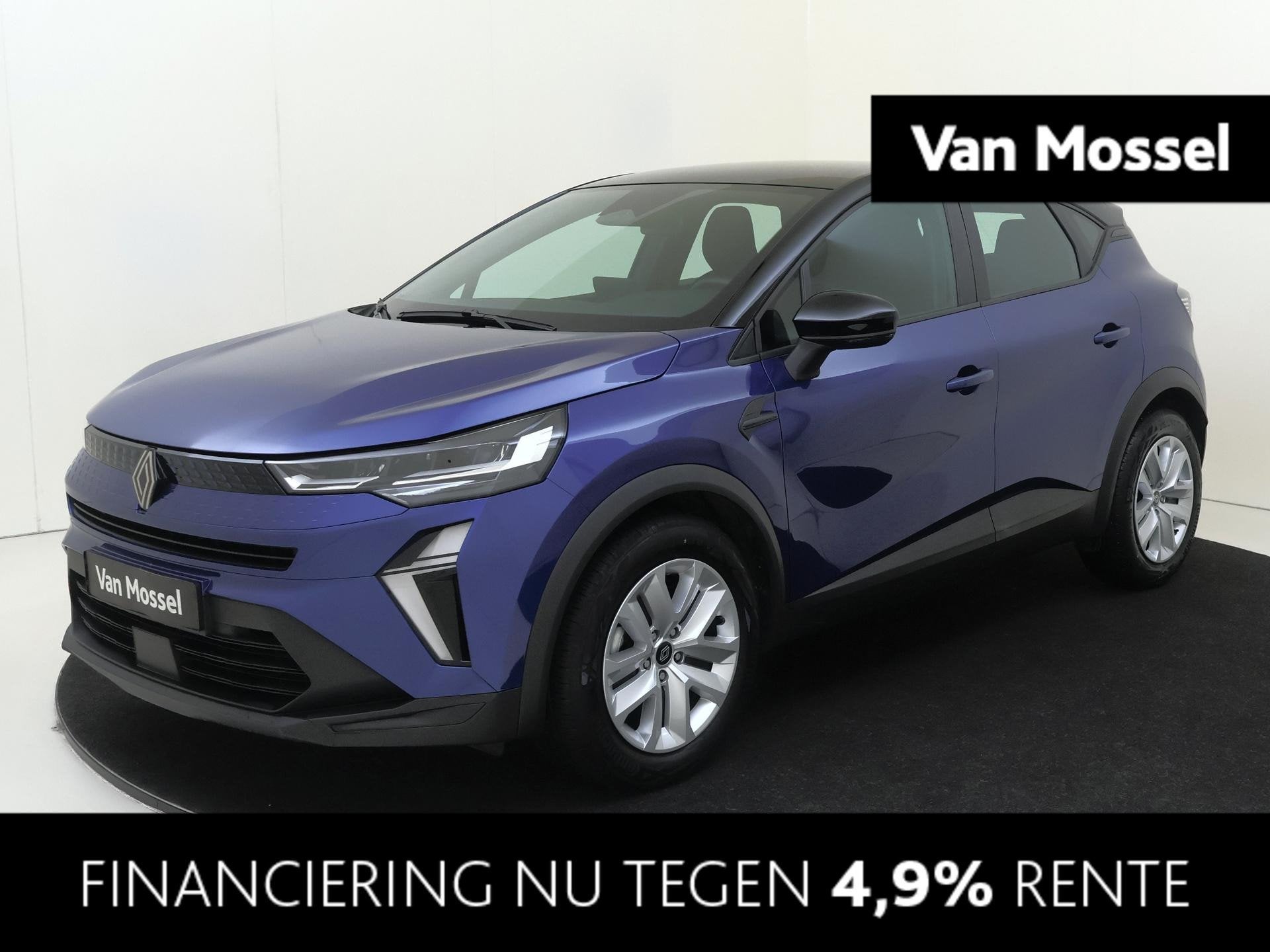 Renault Captur 1.0 TCe 90 evolution | Mediascherm | Apple Ca, Stof, Gebruikt, Euro 6, Blauw
