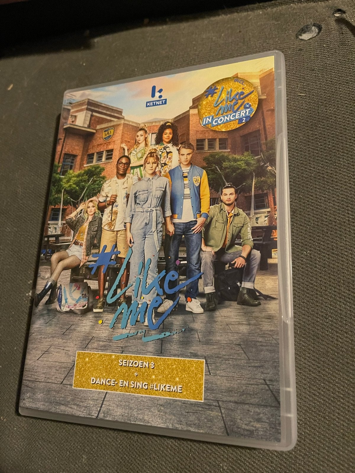 #LikeMe - Seizoen 3 DVD - Dance- en Sing #LikeMe, Alle leeftijden, Nederlands, Overige genres, Zo goed als nieuw