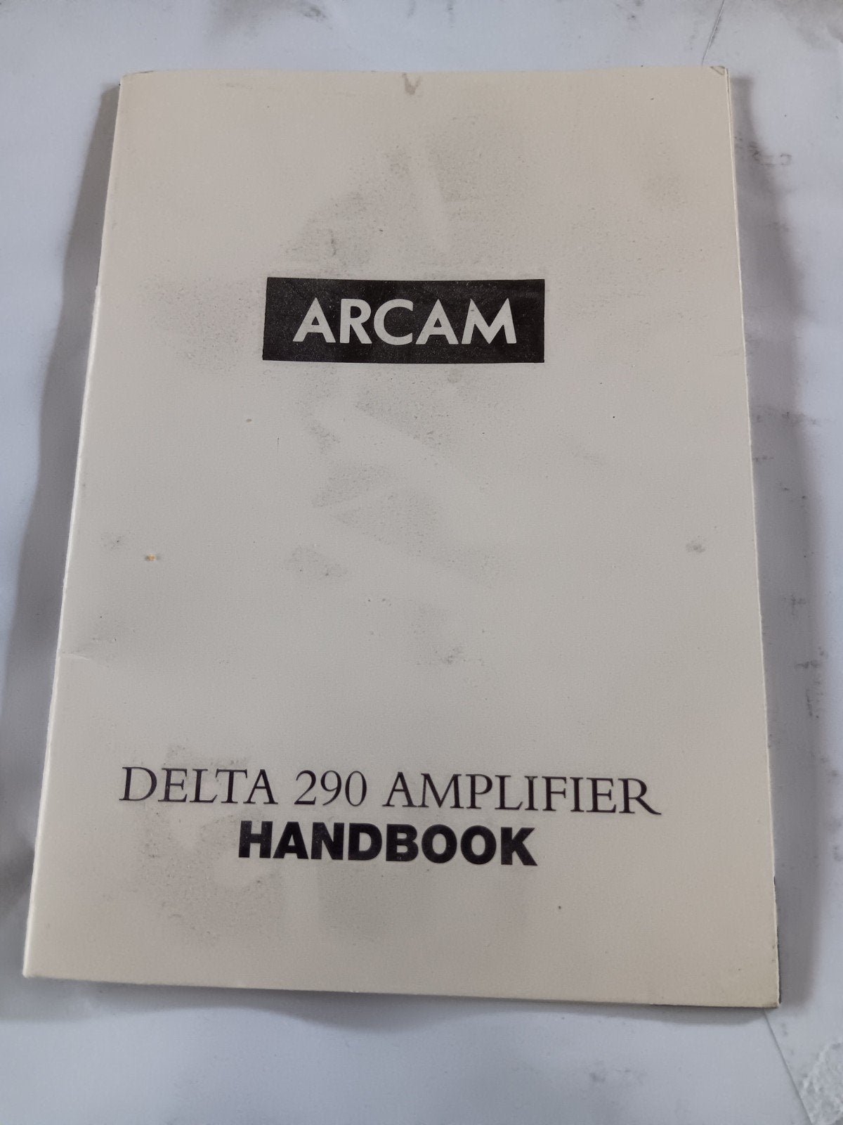 Arcam Delta 290 Versterker Handleiding, Verzenden, Gebruikt, Overige merken