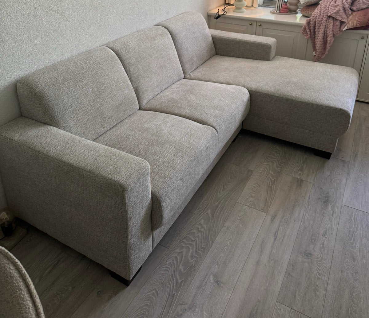 Bank met chaise longue, Ophalen, Zo goed als nieuw
