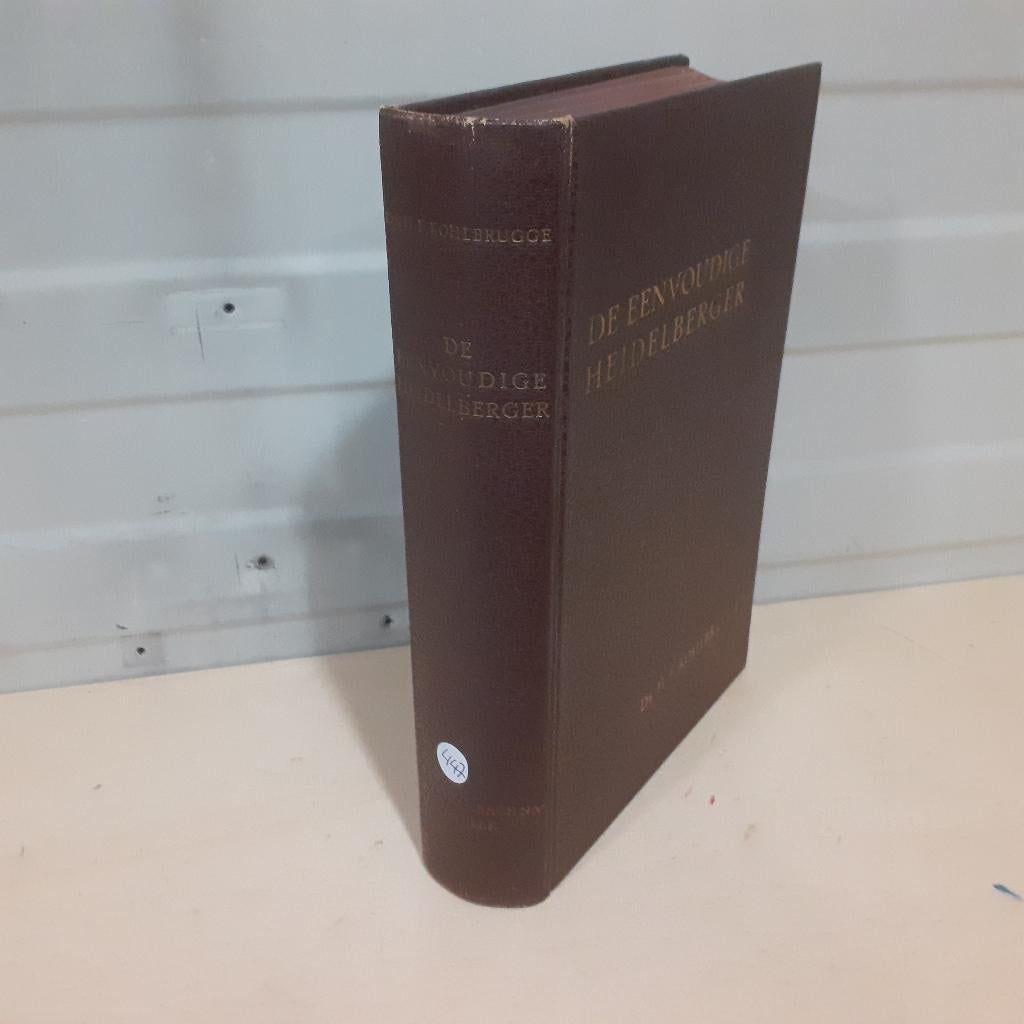 Nr. 447 Dr. H.F. Kohlbrugge: De eenvoudige Heidelberger, Ophalen of Verzenden, Gelezen, Dr. H.F. Kohlbrugge, Christendom | Protestants