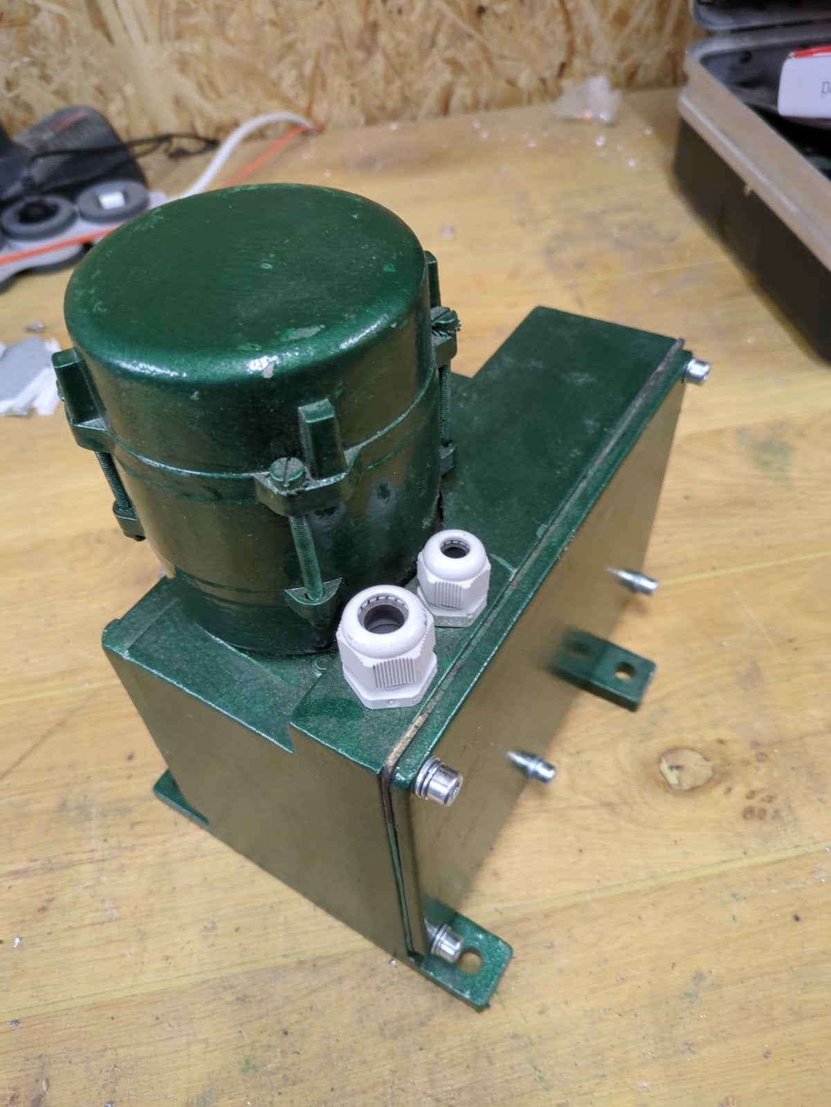 EW5 liermotor 230V, Doe-het-zelf en Verbouw, Motoren, Ophalen of Verzenden, Gebruikt, Elektromotor