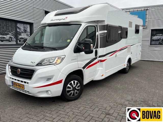 Fiat Sunlight T 67 Capron Euro 6 Automaat Enkele bedden + He, Automaat, Ringverwarming, Luifel, Bedrijf
