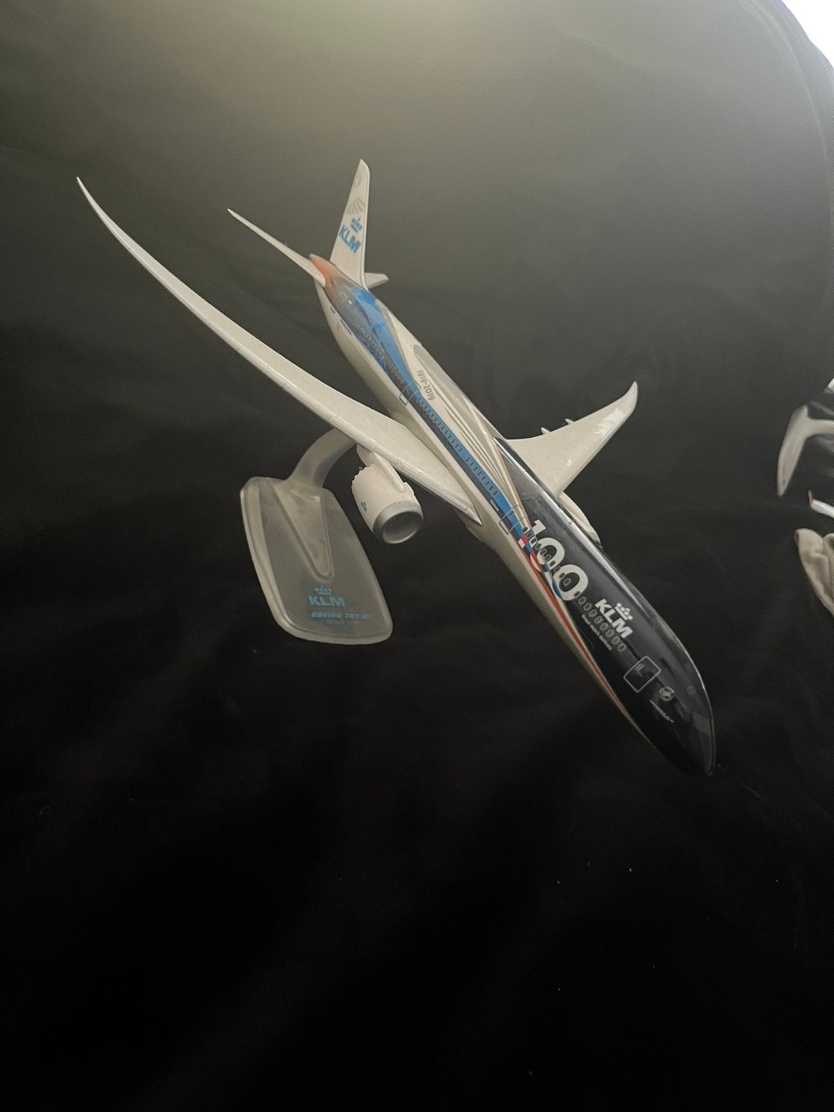 Klm b787 dreamliner 100 years livery limited edition, 1:72 tot 1:144, Nieuw, Vliegtuig, Ophalen