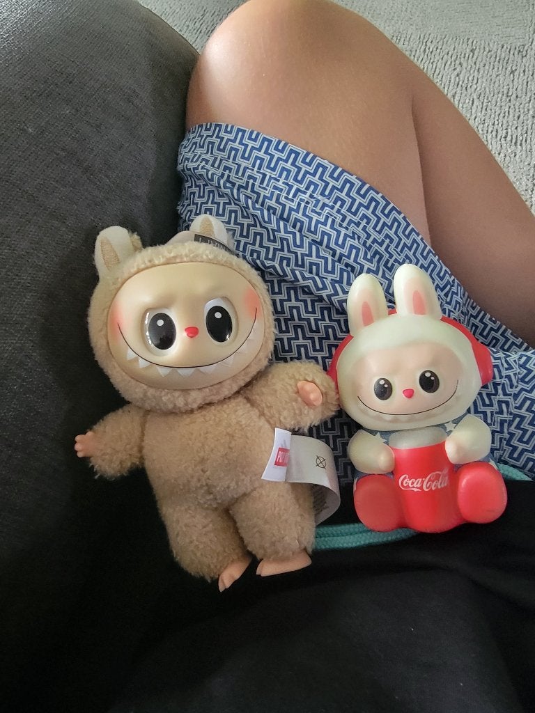 Labubu normaal en labubu squishi, Verzamelen, Ophalen, Zo goed als nieuw