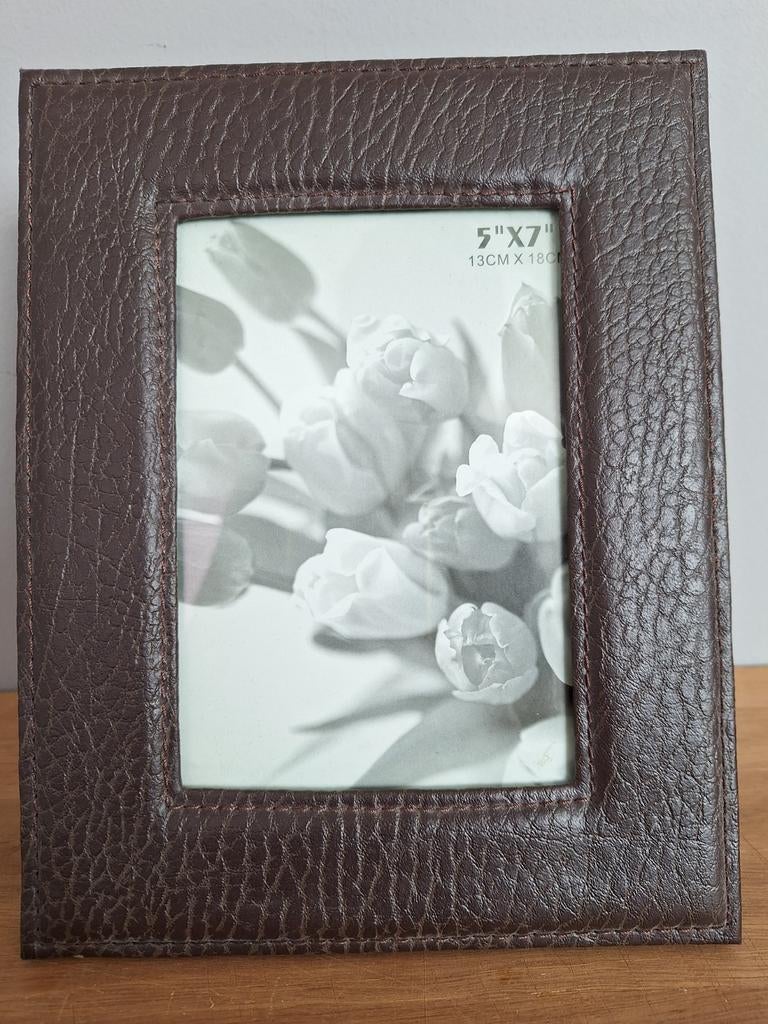 Lederen wissellijst, Gebruikt, Ophalen of Verzenden, Minder dan 50 cm, Minder dan 50 cm