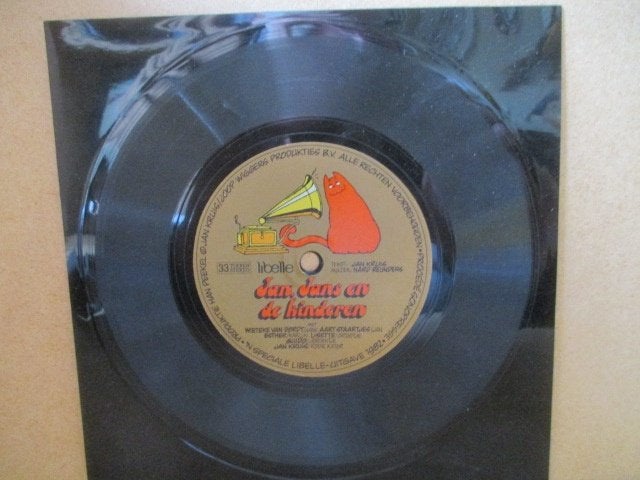 adv10895 jan jans en de kinderen single, Verzamelen, Ophalen, Overige figuren, Gebruikt, Overige typen