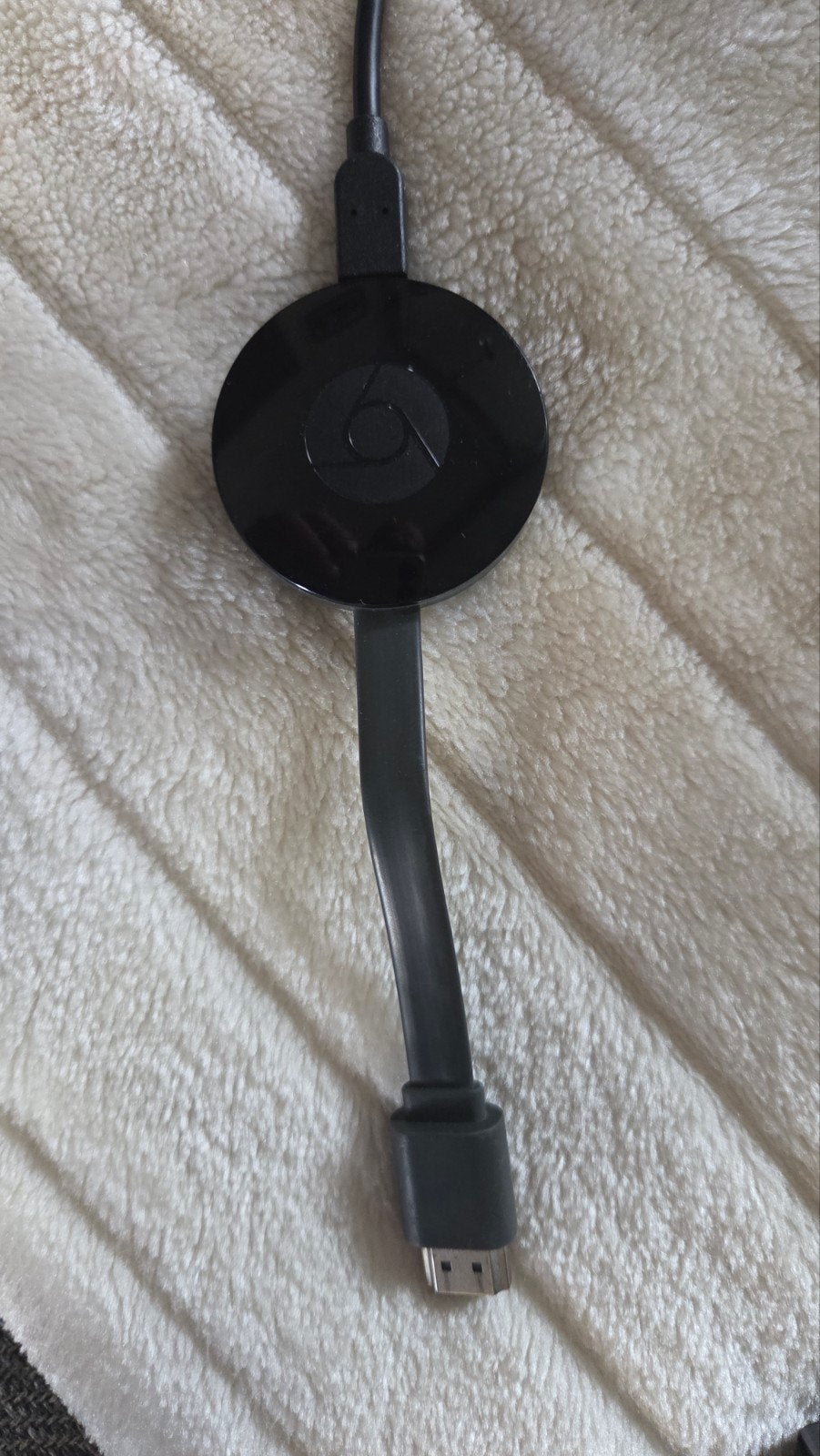 Google Chromecast (V2) met adapter, Audio, Tv en Foto, Mediaspelers, Ophalen of Verzenden, Gebruikt, HDMI