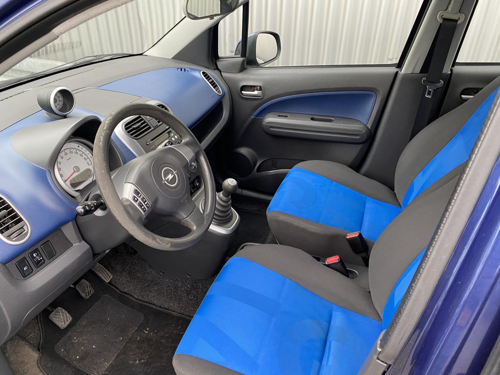 Opel Agila 1.2 Enjoy 167Dkm, Aiconditioning, Trekhaak, – I, Auto's, Opel, Voorwielaandrijving, Elektrische ramen, 4 cilinders