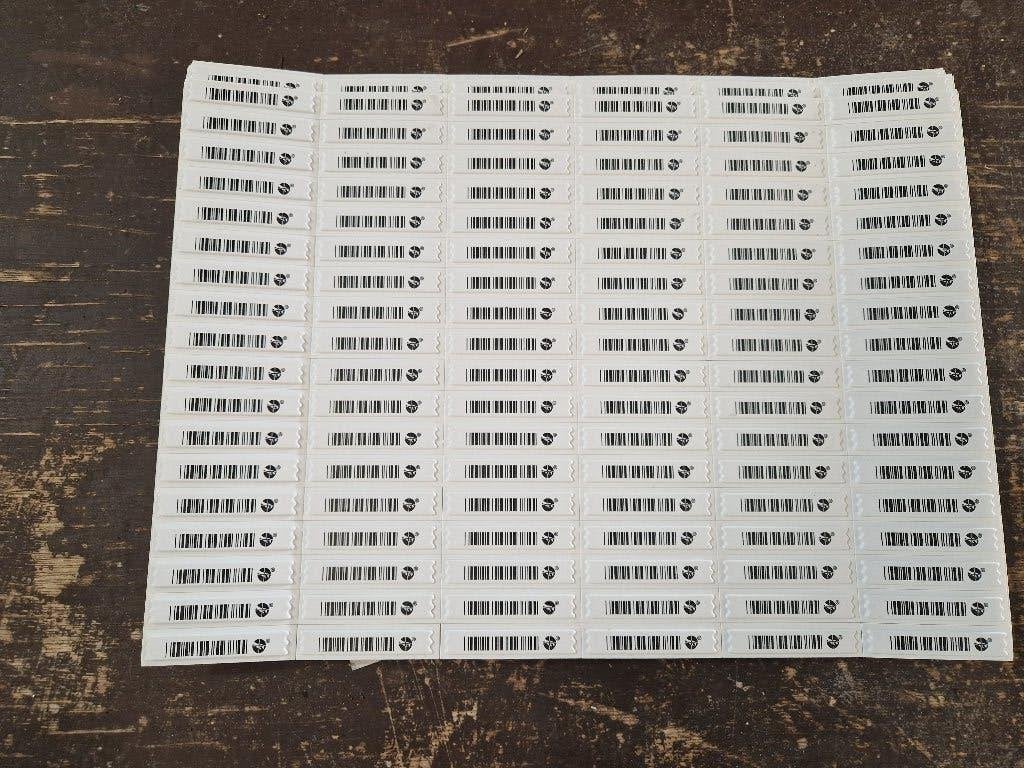 Nieuwe beveiligingslabels artikelbeveiliging 3960 stuks, Ophalen of Verzenden, Nieuw