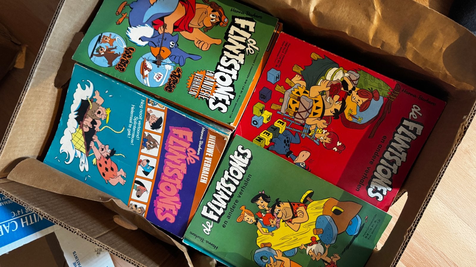 De Flintstones Stripboeken Collectie - Hanna-Barbera, Meerdere stripboeken, Ophalen of Verzenden, Gelezen