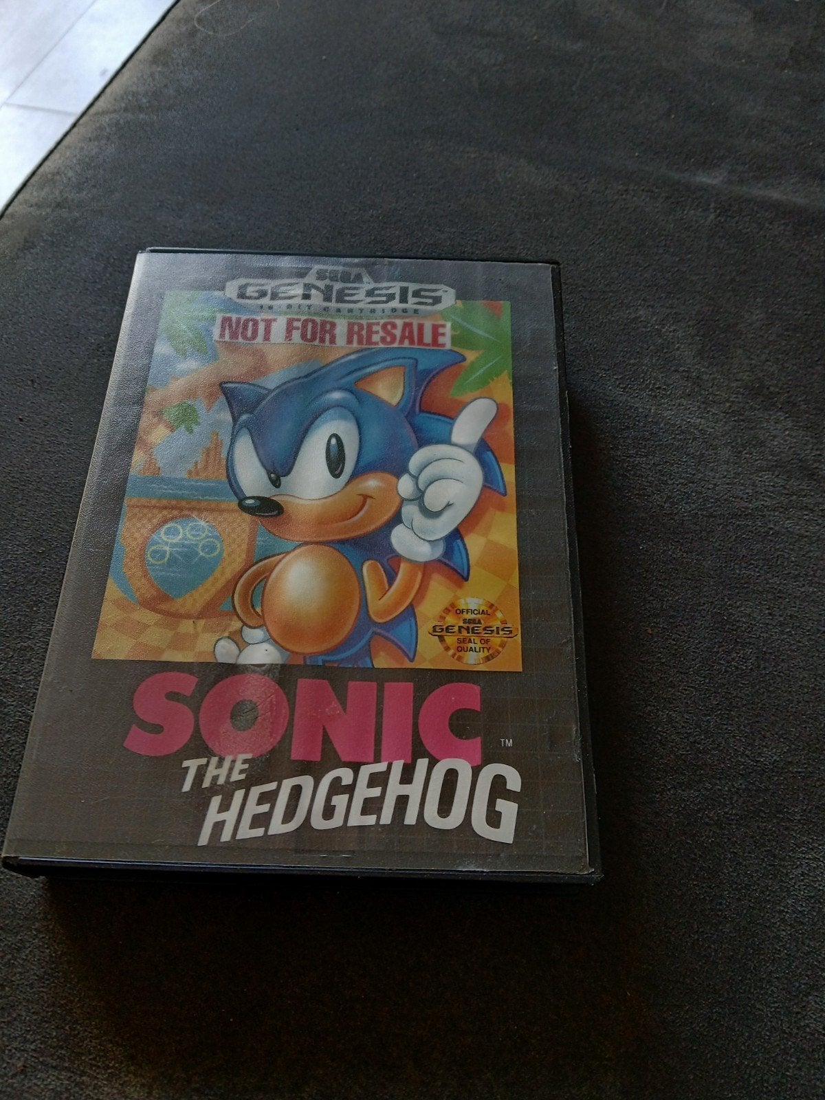 Sonic the Hedgehog - Sega Genesis (Niet voor wederverkoop), Spelcomputers en Games, Gebruikt, 1 speler, Ophalen of Verzenden, Vanaf 3 jaar