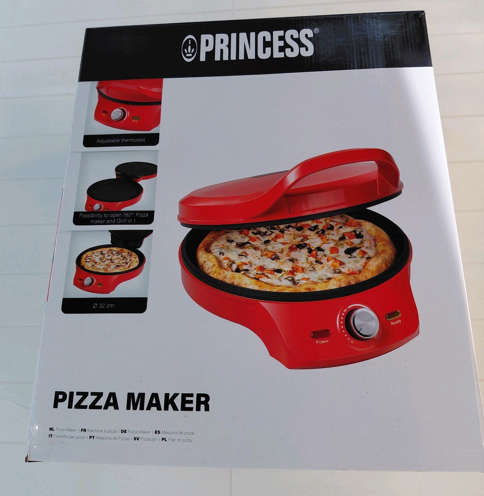 Princess Pizza Maker, Ophalen, Nieuw