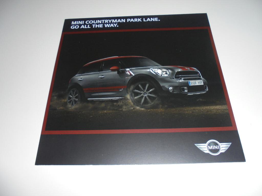 brochure Mini Countryman Park Lane  2015, Ophalen of Verzenden, Nieuw, Overige merken