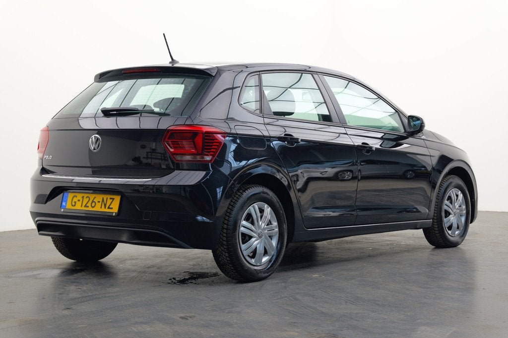 Volkswagen Polo 1.0 Comfortline | Airco | Bluetooth | 6 maan, 1005 kg, Stof, Zwart, Bedrijf