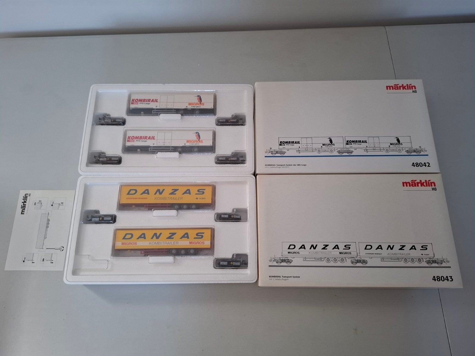 Marklin H0 48042/48043 2 diverse sets van de SBB, Wisselstroom, Treinset, Nieuw, Ophalen of Verzenden