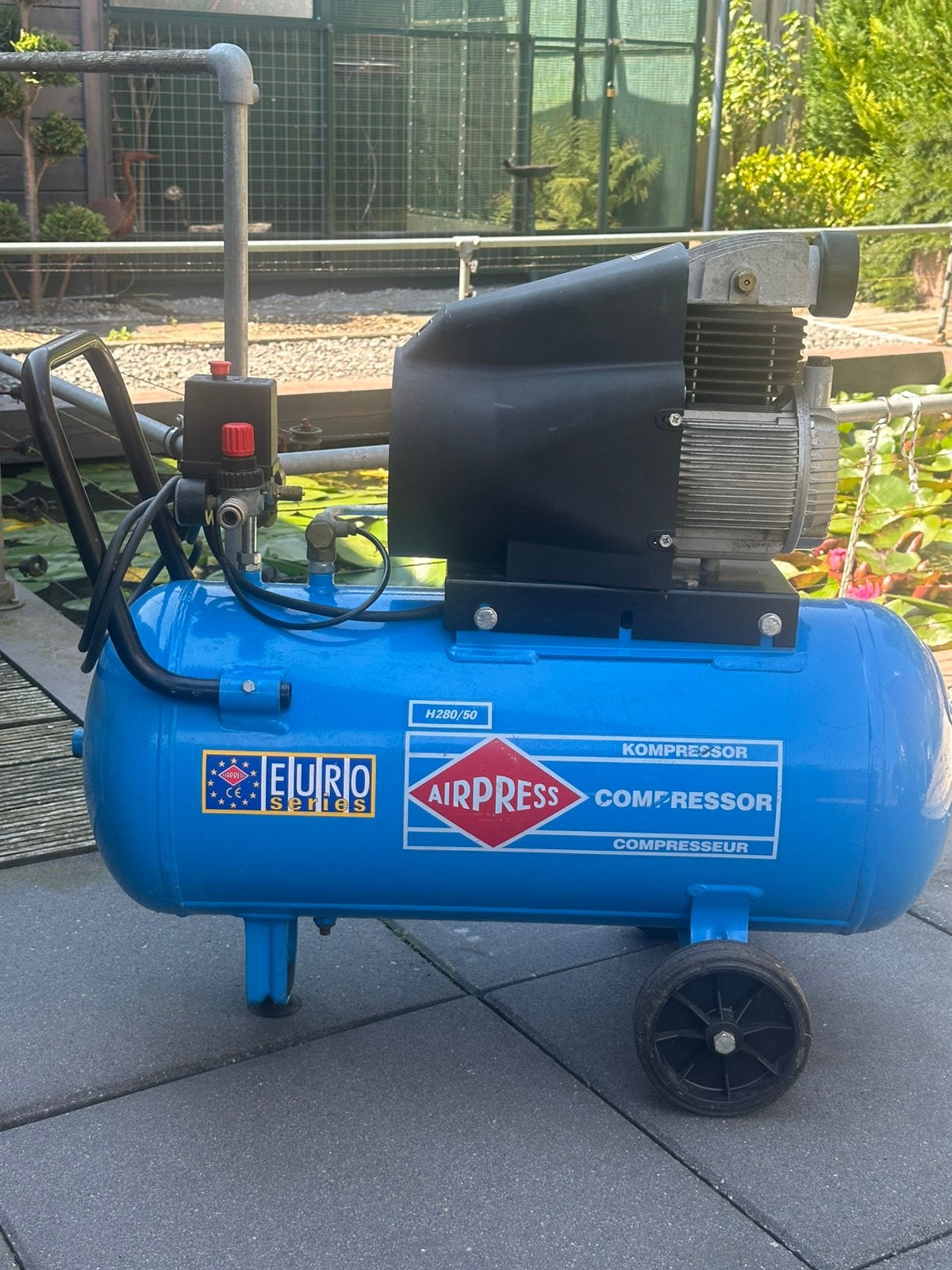 Airpress 280/50, 25 tot 100 liter, Ophalen of Verzenden, Gebruikt, 200 tot 400 liter/min