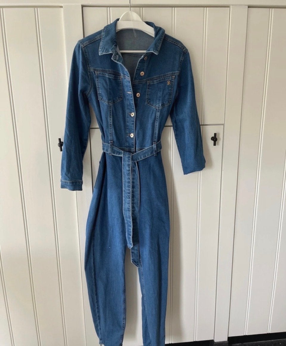 Jumpsuit Studio Anneloes maat M, Kleding | Dames, Verzenden, Zo goed als nieuw, Maat 38/40 (M), Blauw