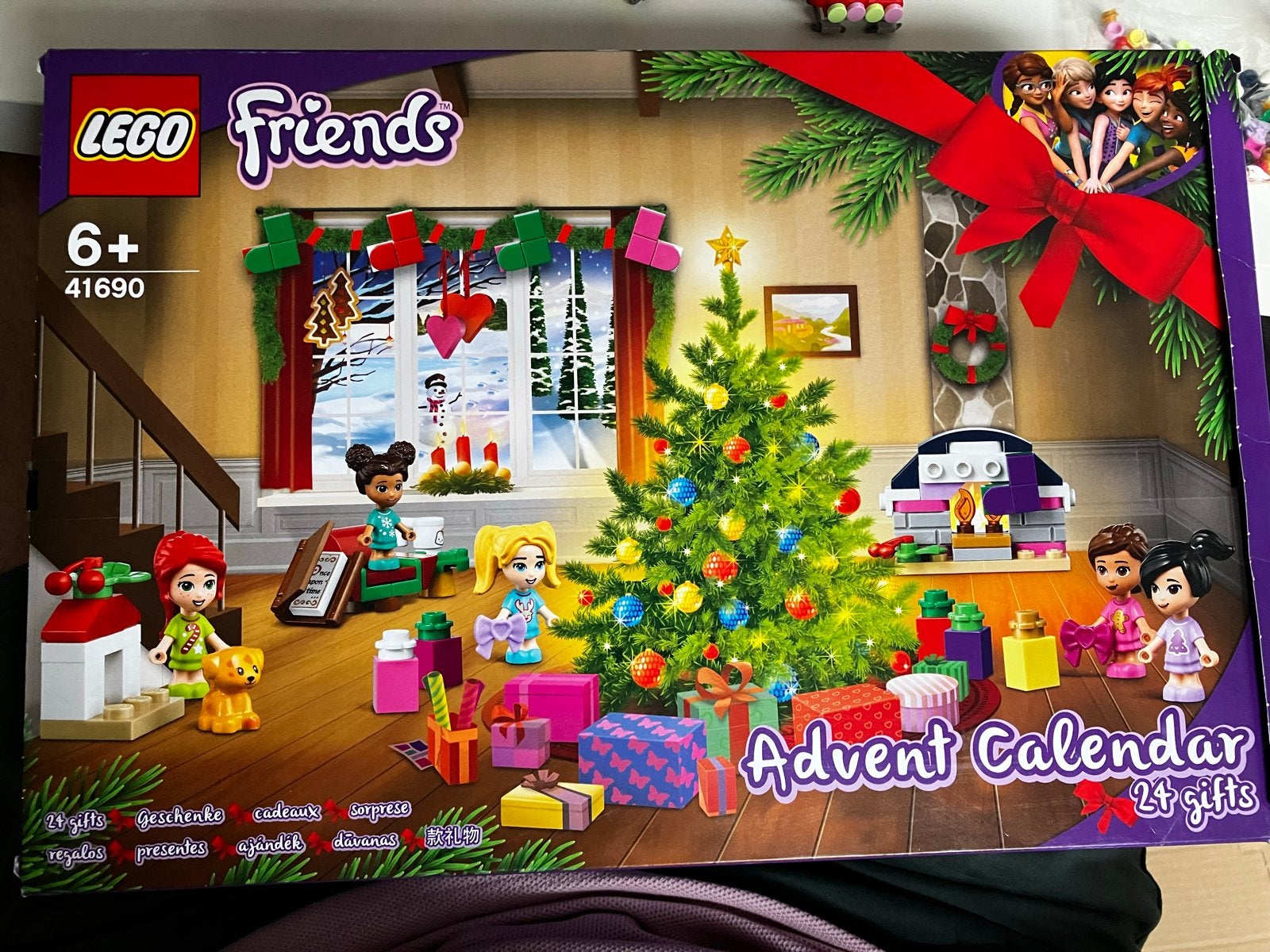 LEGO Friends Advent Calendar 2021 (41690) met accessoires, Gebruikt, Lego, Ophalen of Verzenden, Compleet