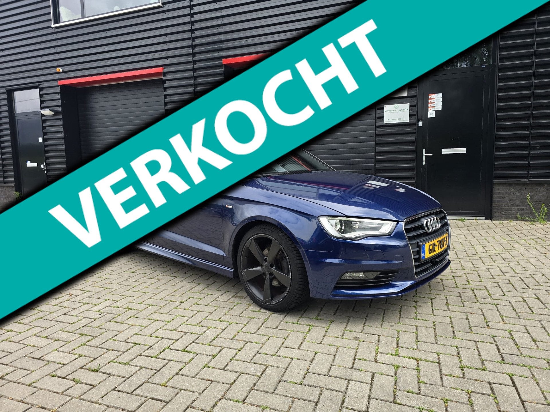 Audi A3 Limousine 1.6 TDI Ambition Sport Edition | S-LINE |, Auto's, Audi, Gebruikt, 4 cilinders, Blauw, Leder en Stof