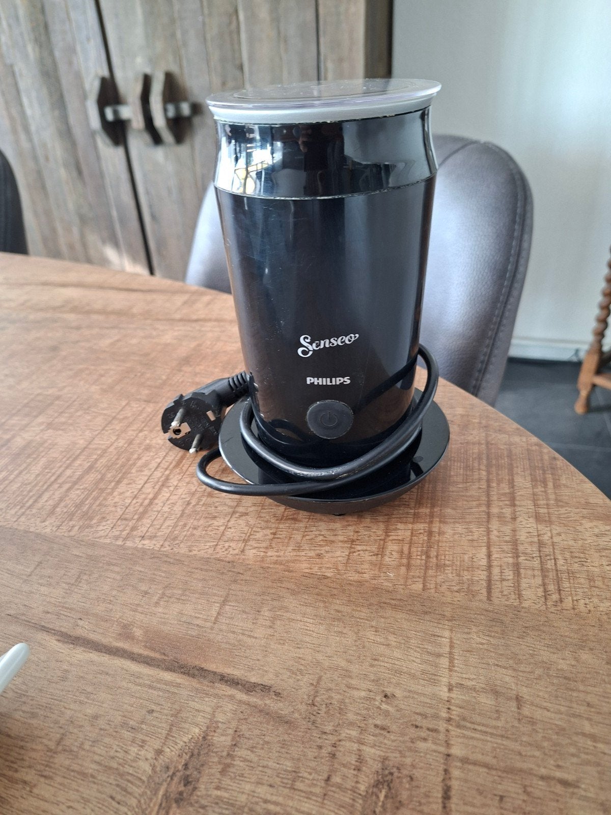 Philips Senseo melkopschuimer - Zo goed als nieuw, Witgoed en Apparatuur, Ophalen of Verzenden, Zo goed als nieuw, Elektrische melkopschuimer