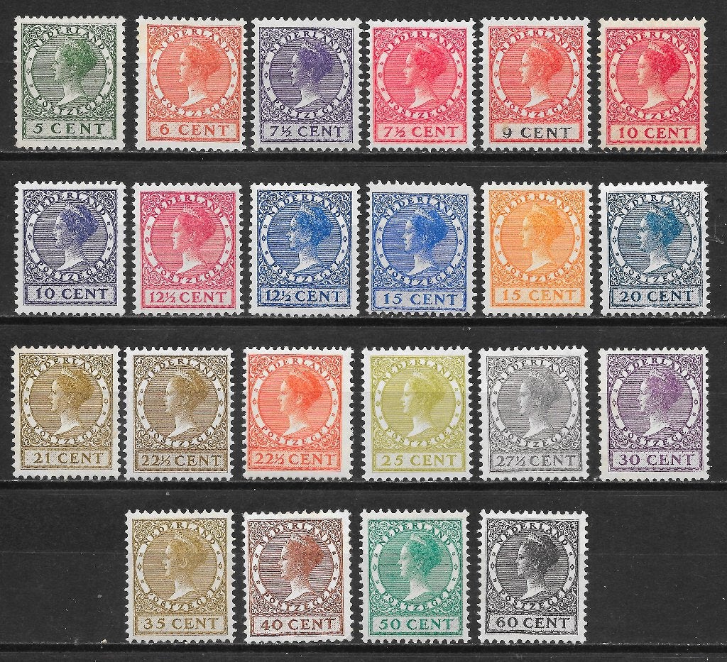 Nvph 177-198 ongebruikt cw 316,00 B, Postzegels en Munten, Postzegels | Nederland, Ophalen of Verzenden