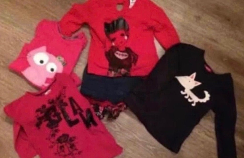 Pakket kleding voor een meisje in maat 86 en 92, Ophalen, Gebruikt, Meisje, Shirtje of Longsleeve