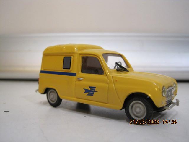 norev renault R4 speelgoed wagen (381), Ophalen of Verzenden, Gebruikt