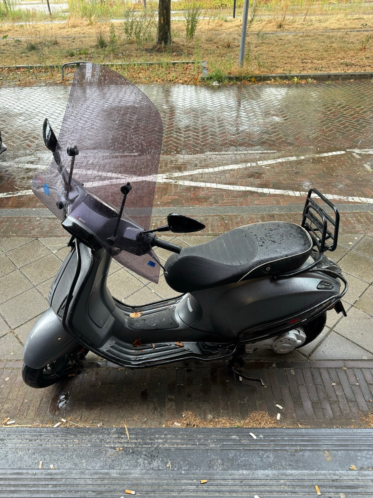 Vespa Sprint 2018 Full Option - Zeer compleet!, Fietsen en Brommers, Scooters | Vespa, Ophalen, Gebruikt, Overige modellen, Benzine