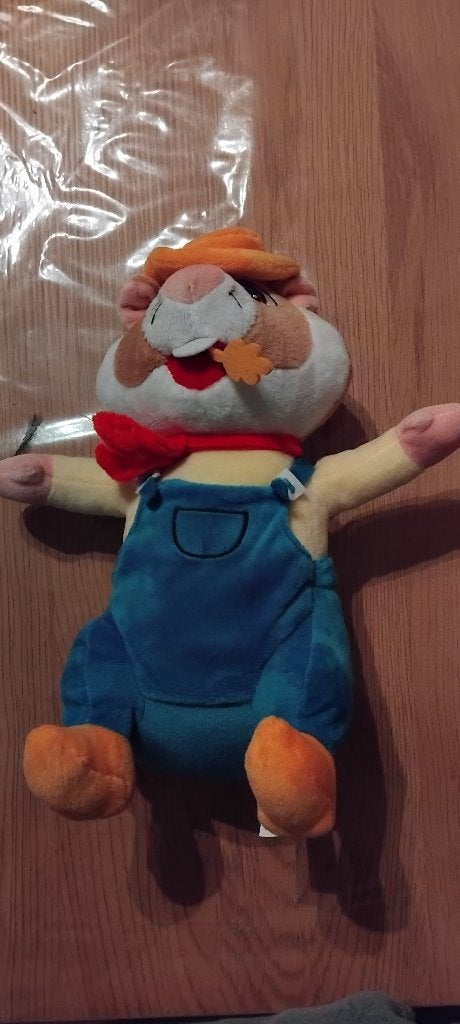 knuffel albertheijn hamster, Overige typen, Ophalen of Verzenden, Zo goed als nieuw, Middelgroot (20 tot 80 cm)
