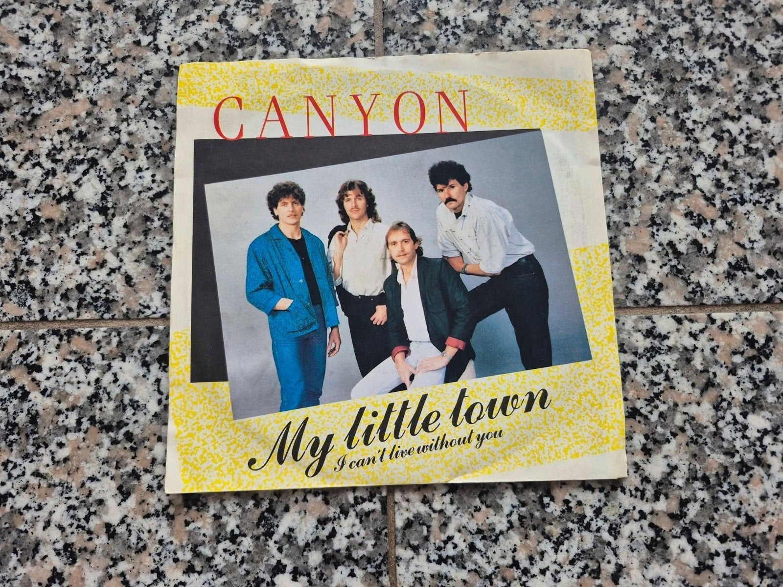 Vinyl single Canyon My Little town, Cd's en Dvd's, Vinyl Singles, Ophalen of Verzenden, Gebruikt, Pop