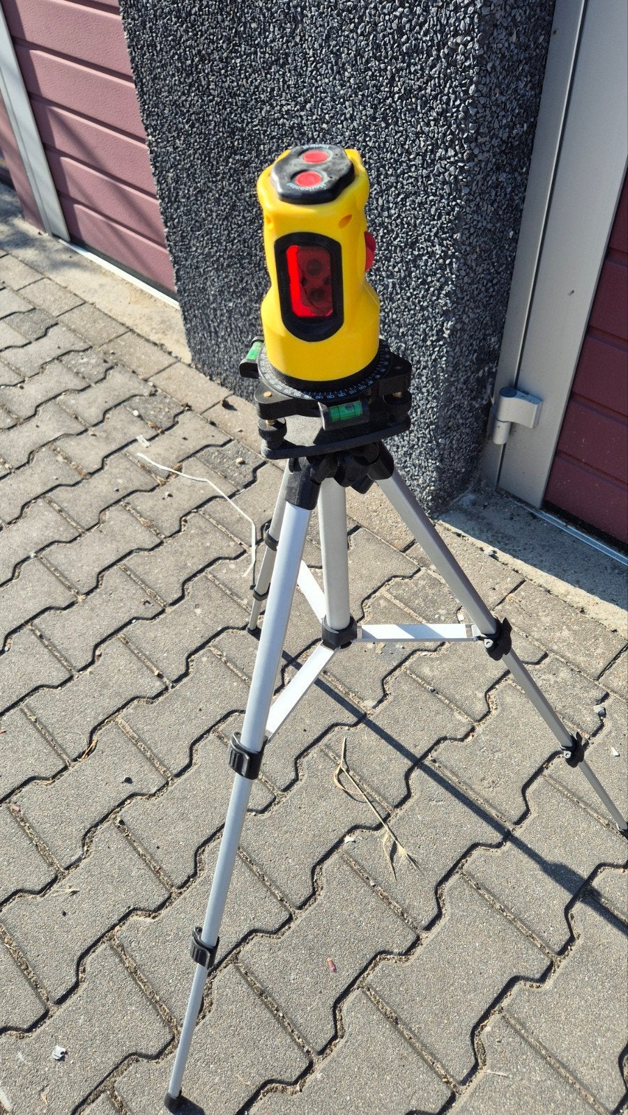 Silverline Laser Waterpas Kit met Statief en Koffer, Ophalen