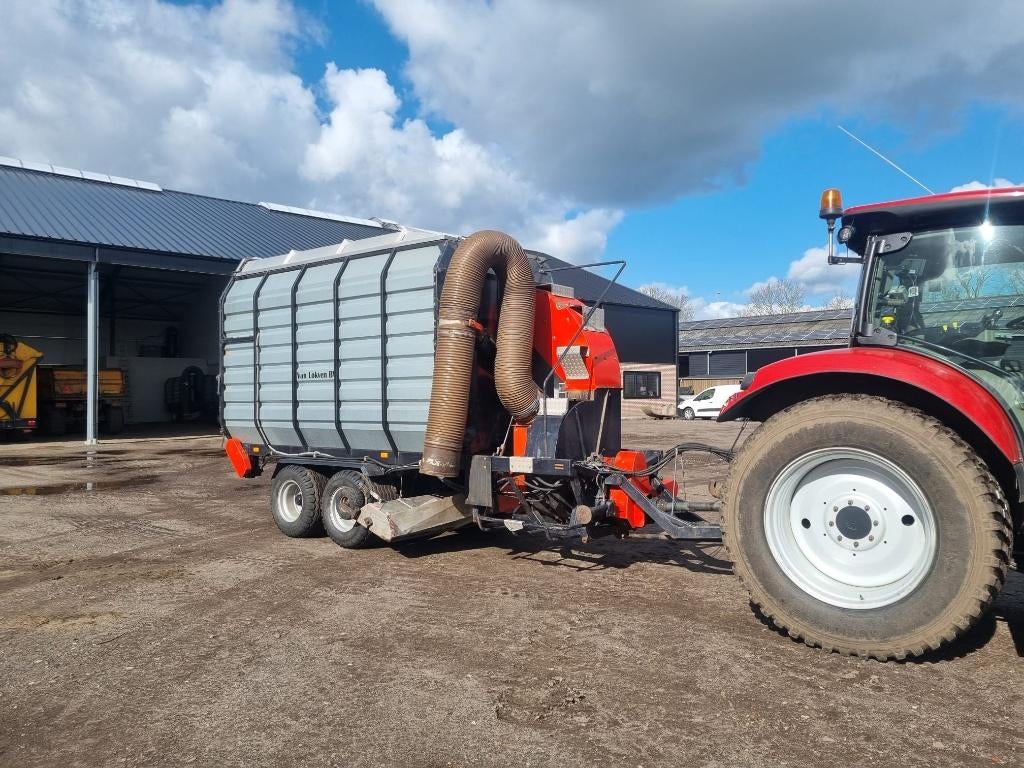 trilo sg 1500 blad zuigwagen 15m3 maai zuigwagen, Zakelijke goederen, Ophalen, Bladblazer