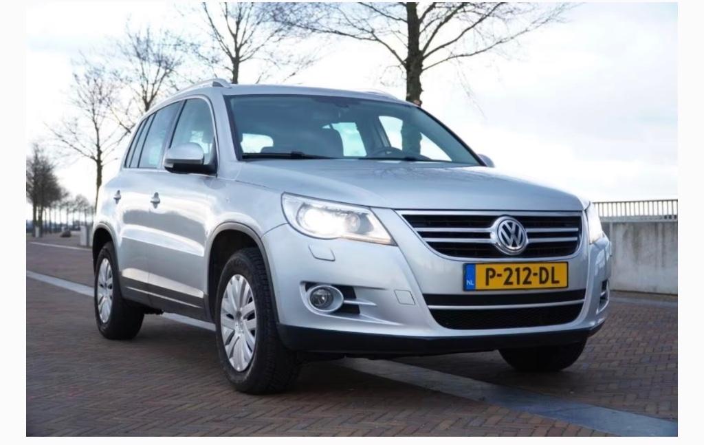 Volkswagen Tiguan 1.4 TSI 110KW 4MOTION 2008 Grijs, 13 km/l, Parkeersensor, 4 cilinders, 2000 kg