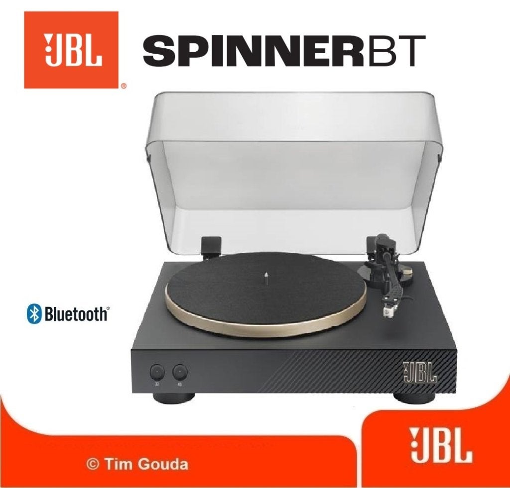 ✅ JBL Spinner Platenspeler Goud + 🎁 JBL Tune Beam 2 - NIEUW, Overige merken, Pitch-regelaar, Nieuw, Ophalen of Verzenden