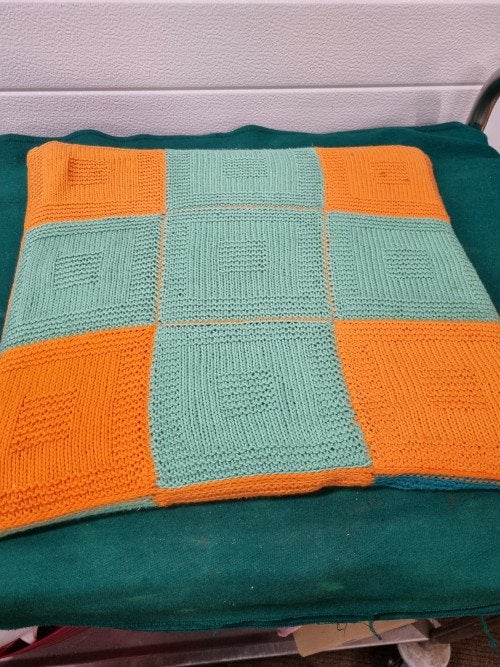 zitkussen gehaakt oranje gekleurd, Huis en Inrichting, Ophalen of Verzenden, 'T Olde Gre-j, Info@toldegrej.nl, Endepoelstraat 20f Didam