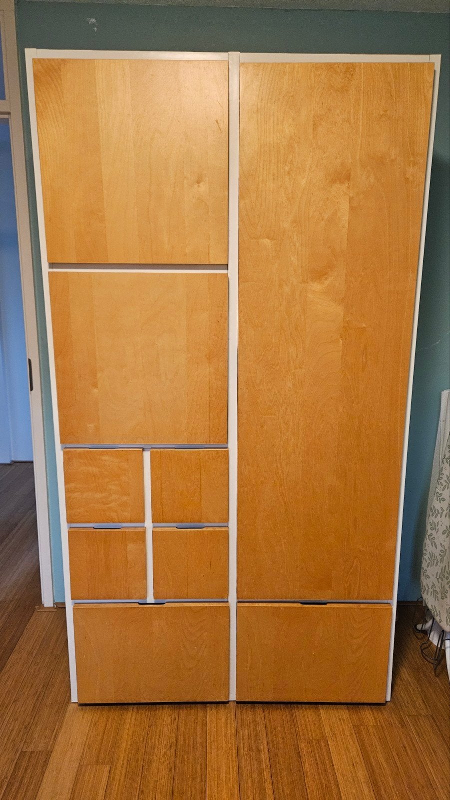 Ikea RAKKE kast, Huis en Inrichting, Kasten | Kledingkasten, Gebruikt, 100 tot 150 cm, 200 cm of meer, 50 tot 75 cm